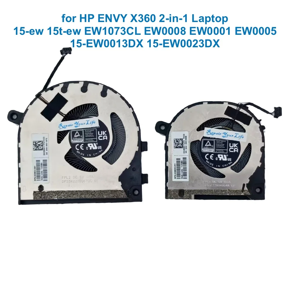 Gpu Cooler - CPU GPU Koelventilator Voor HP ENVY