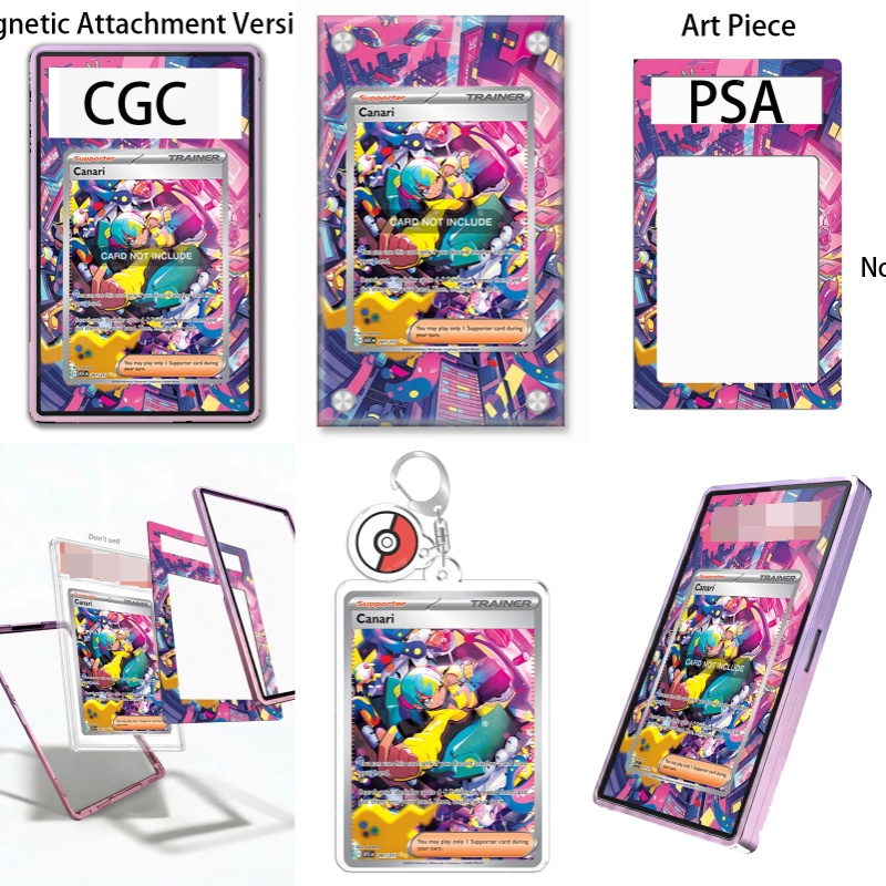 Case Fan - Kunstdisplay voor Pokemon Scarlet Violet Canari