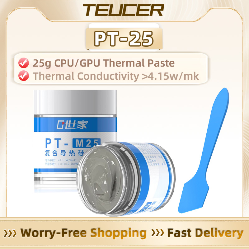 Thermal Paste - TEUCER PT-M25 Koelpasta 25g | 12W/m·K