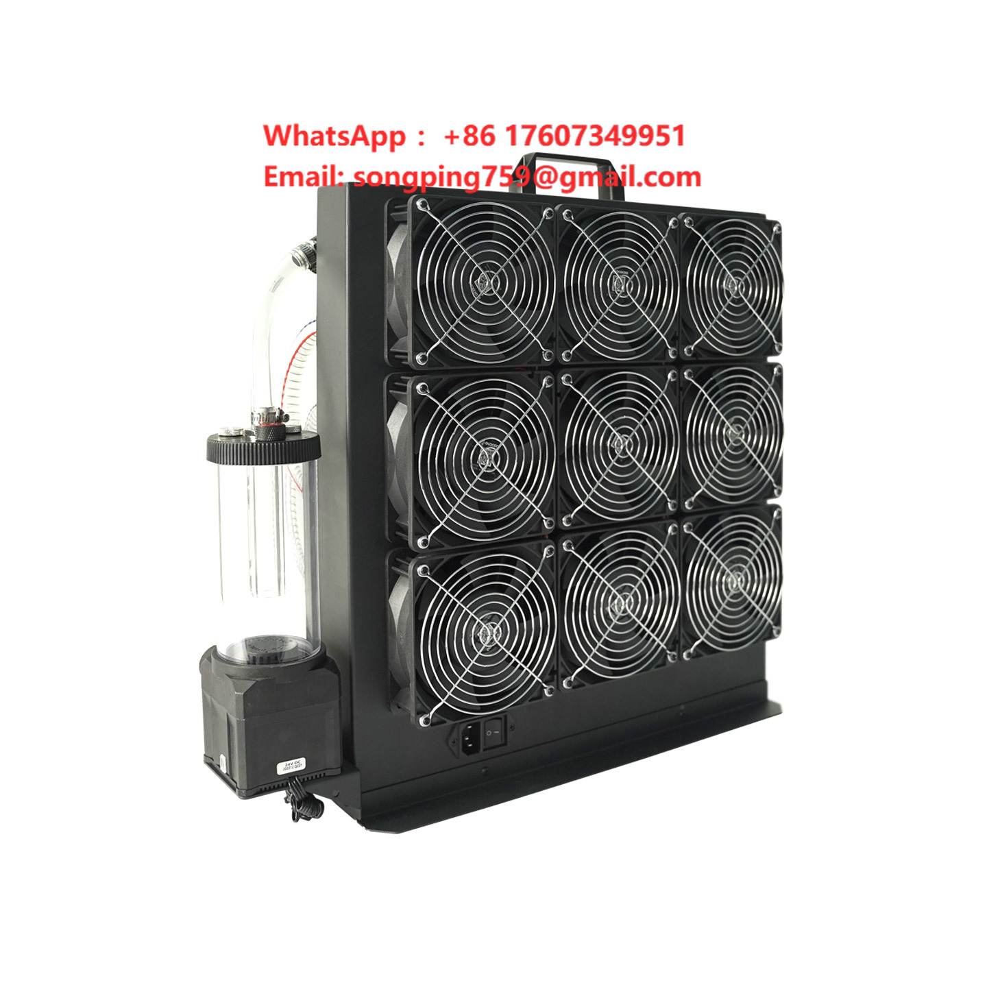External Radiator Water Cooling Kit - Hoogwaardig geïntegreerd vloeistofkoelsysteem, complete waterkoelset met