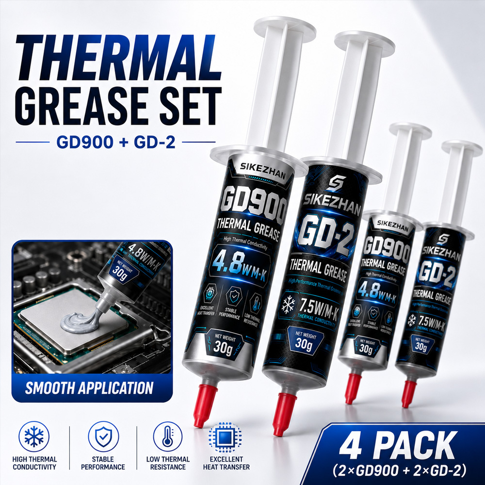 Thermal Paste - SIKEZHAN 2Pc Koelpasta 30g Siliconenvet Hoge