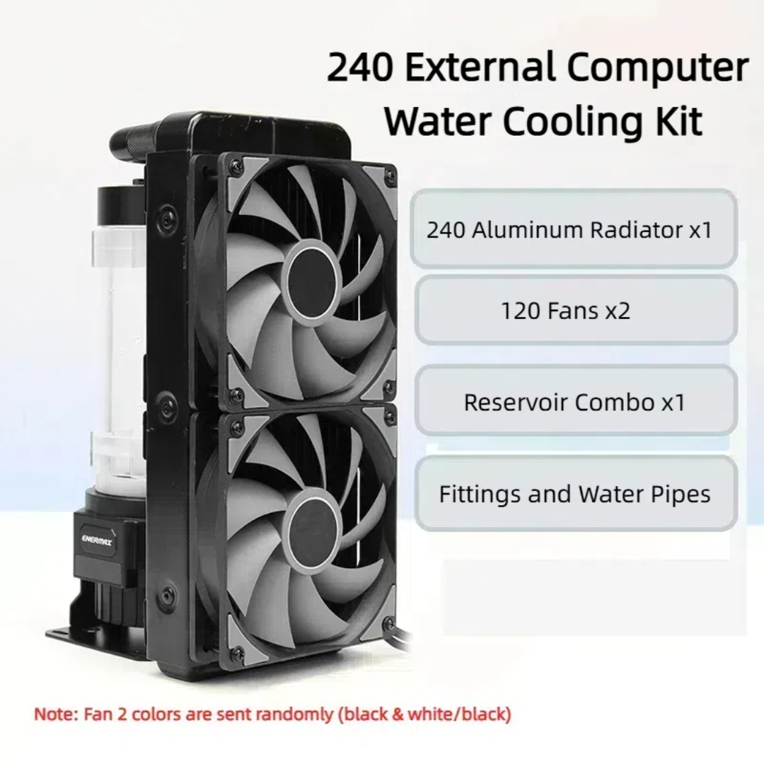 External Radiator Water Cooling Kit - Externe waterkoeling voor computers, 240 mm