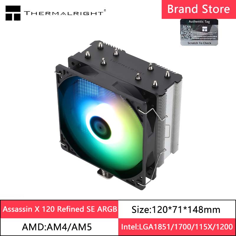 Thermalright Assassin X 120 ve - Air Cooler Cpu recensie en prijs