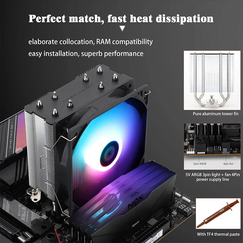 Thermalright Assassin X 120 ve - Air Cooler Cpu recensie en prijs