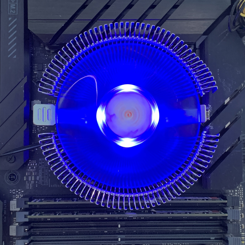 CPU-luchtkoeler computer blauw - Air Cooler Cpu recensie en prijs