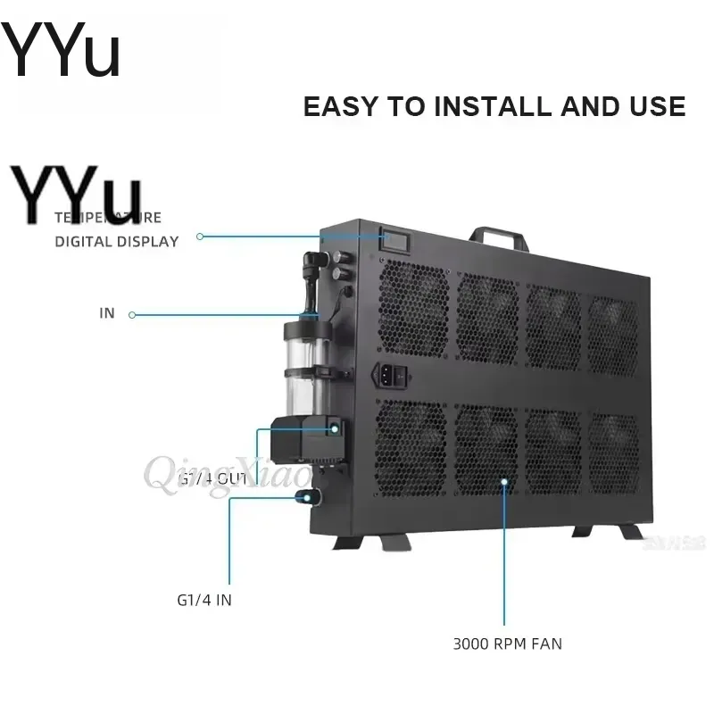 voor BC10 Industriële Waterkoe - External Radiator Water Cooling Kit recensie en prijs