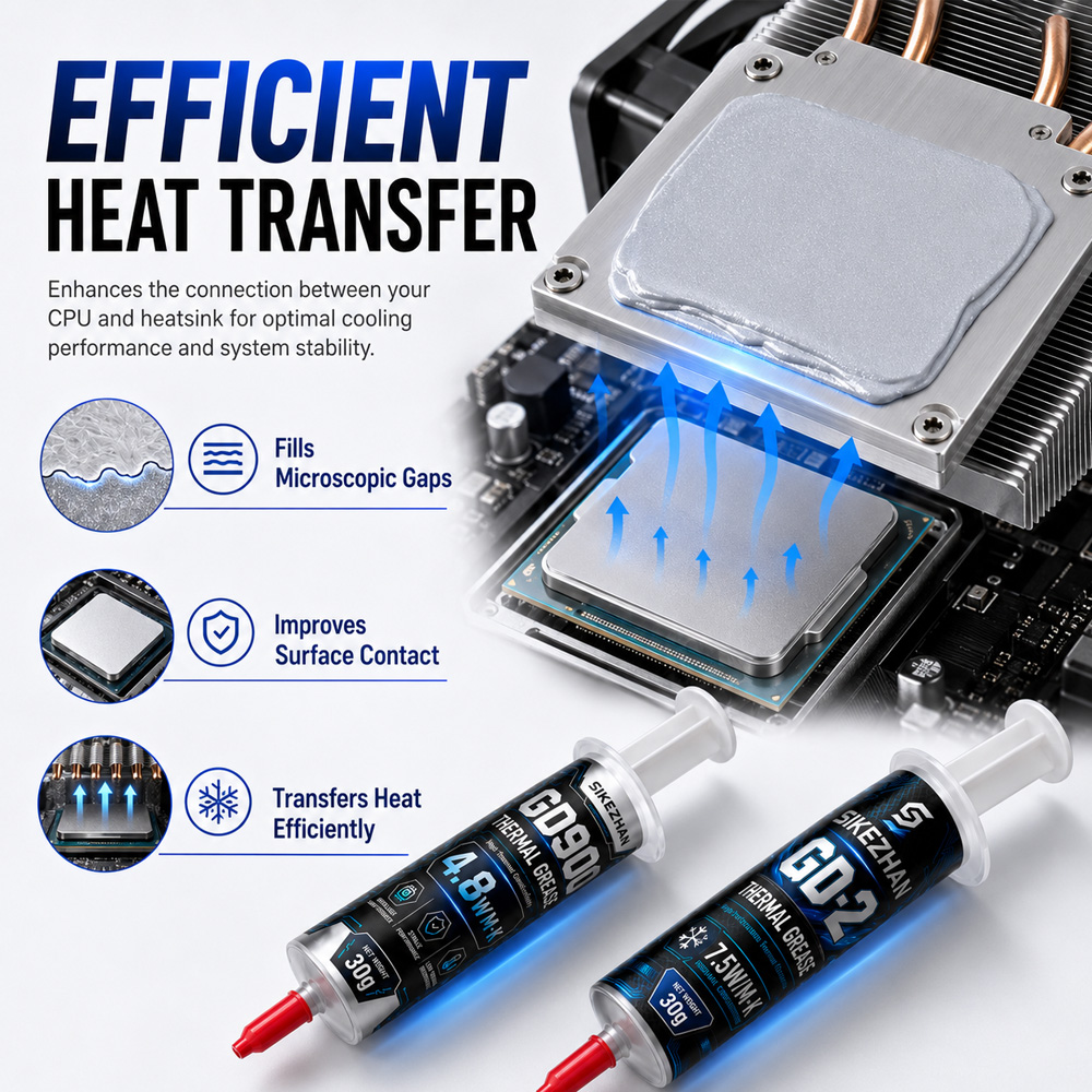 SIKEZHAN 2Pc Koelpasta 30g Sil - Thermal Paste recensie en prijs