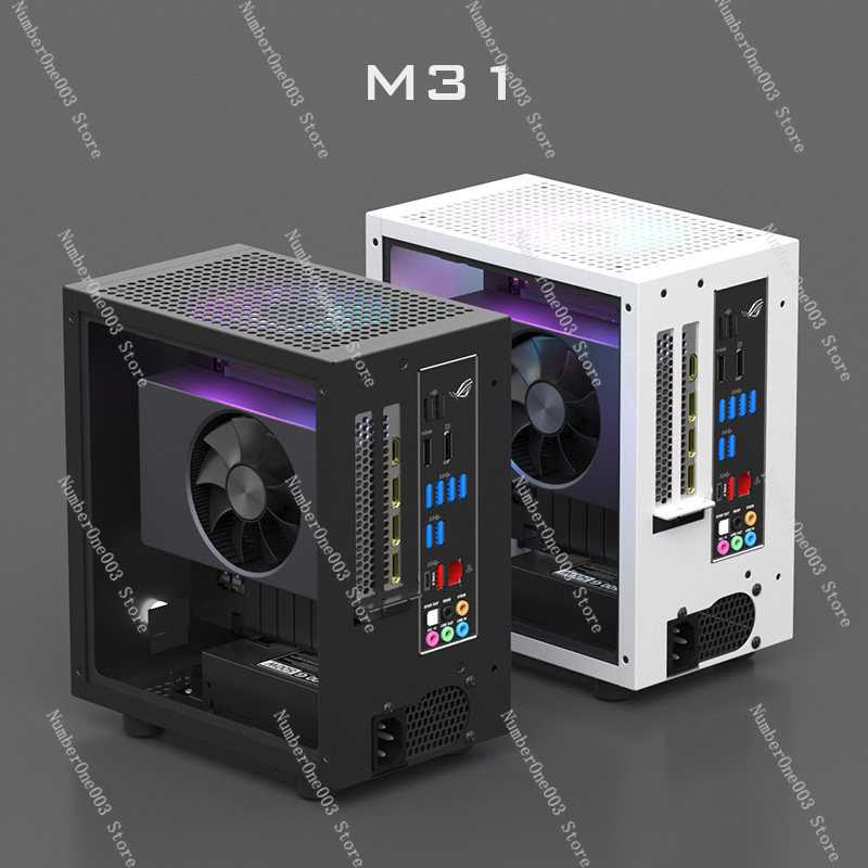M21 / M31 Mini ITX computerkas - Aio Liquid Cooler recensie en prijs