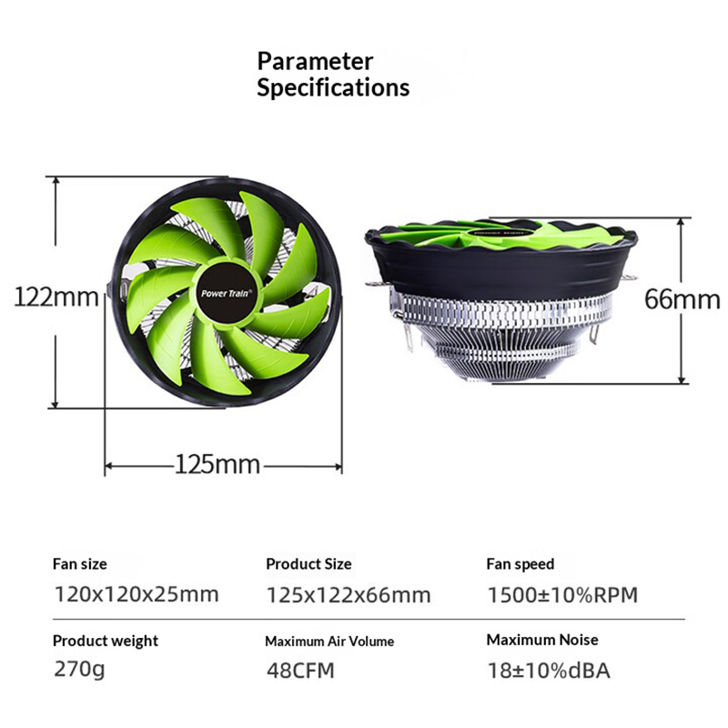 PowerTrain Gepantserde DL120Q  - Air Cooler Cpu recensie en prijs