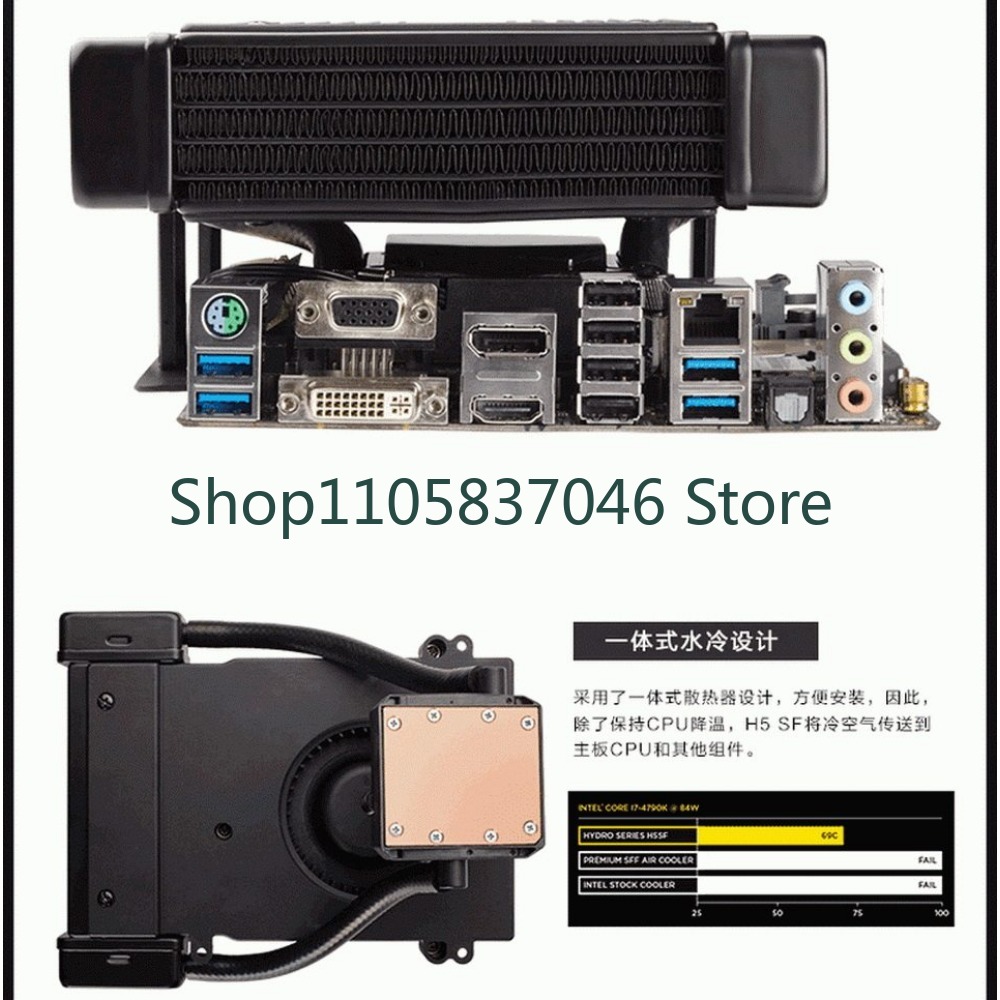 Klein ITX-moederbord, CPU voor - Cpu Heatsink recensie en prijs